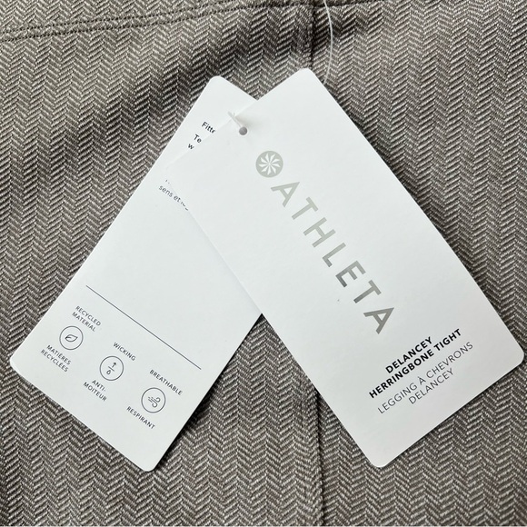 NWT-Athleta Delancey Herringbone Tight Legging size 1X - Picture 4 of 11